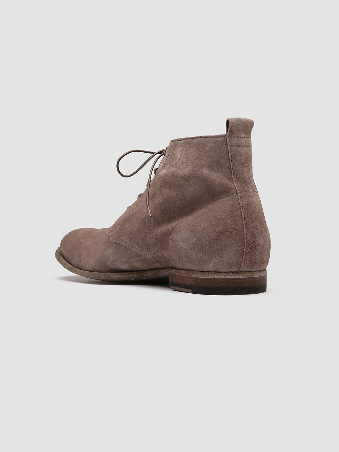 STEREO 004 - Taupe Suede Ankle Boots