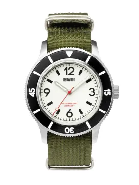 Tactical V3 White Divers Watch (Solar)