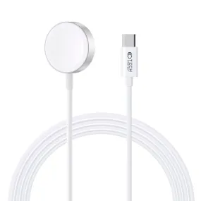 Tech-Protect Ultraboost Opladekabel til Apple Watch (2.5W) - 1.2m - Hvid