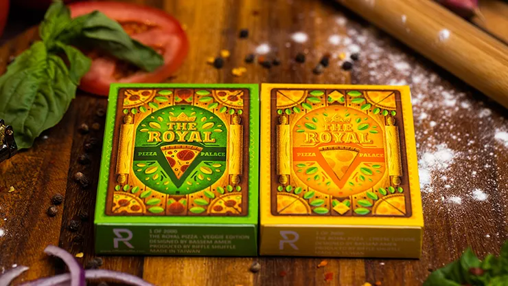 The Royal Pizza Palace Gilded 2 Deck Set TPCC