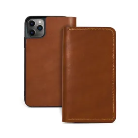 theGOODbook iPhone Wallet - Saddle Tan