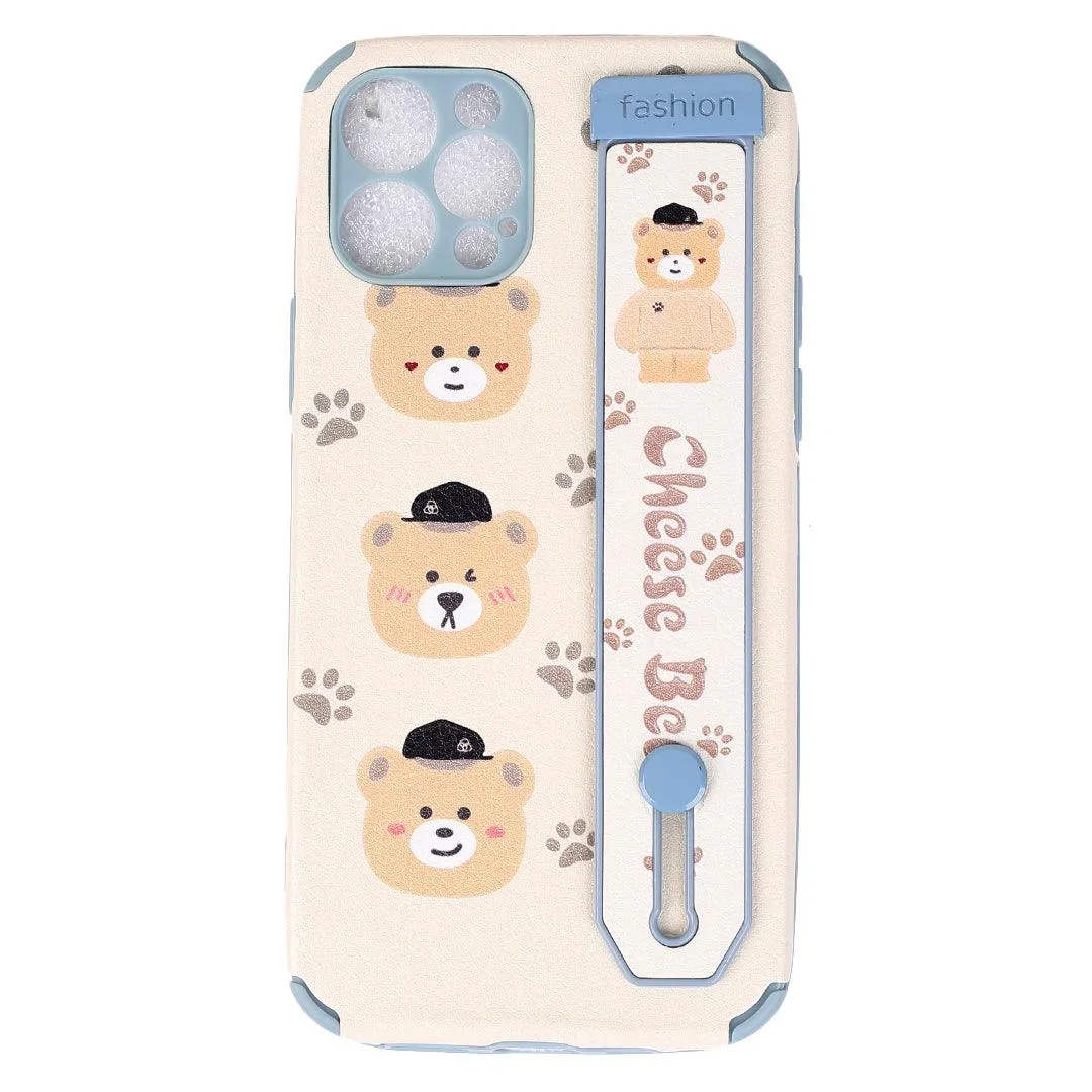 Three Cheese Bear Design iPhone Case