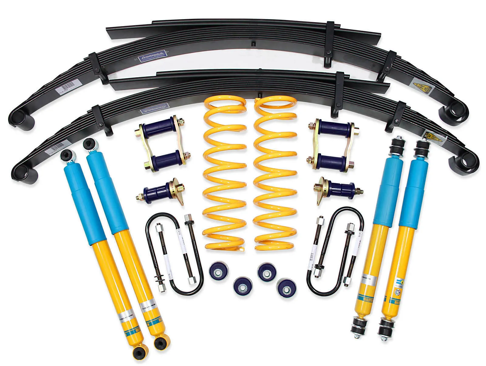 Toyota Landcruiser 76 Series 2007-On 2 Inch 50mm Bilstein 4x4 Lift Kit