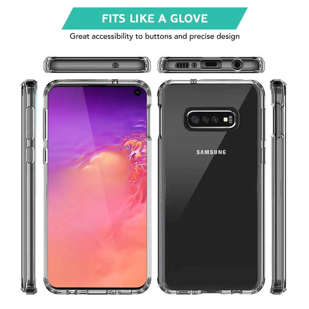 Transparent Clear Hard Back Case for Samsung Galaxy S10