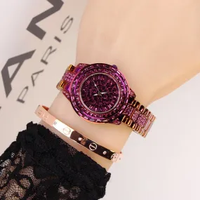 Trendy Czech Diamond Women's Watch