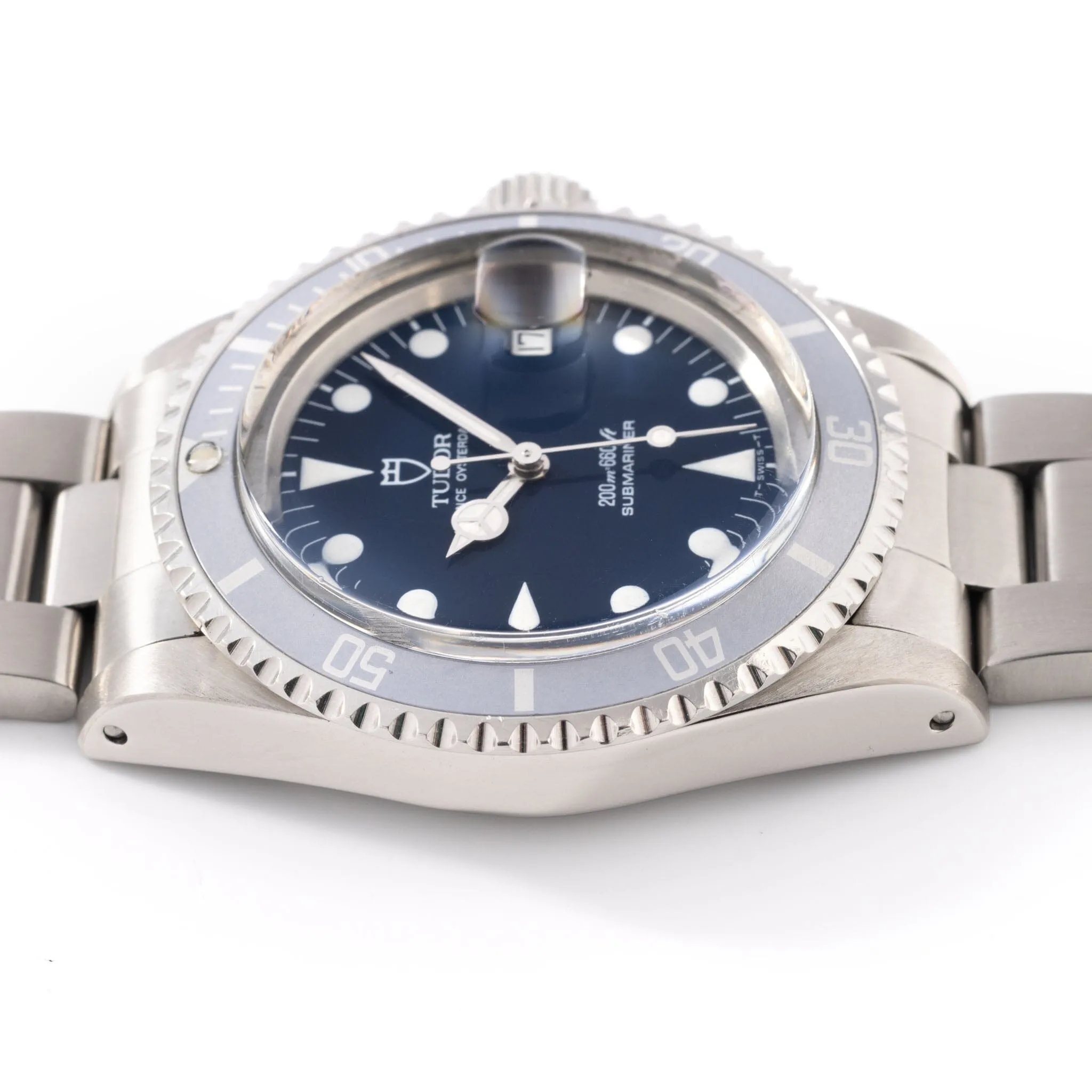 Tudor Submariner Date Blue Dial Ghost Bezel Ref 79090