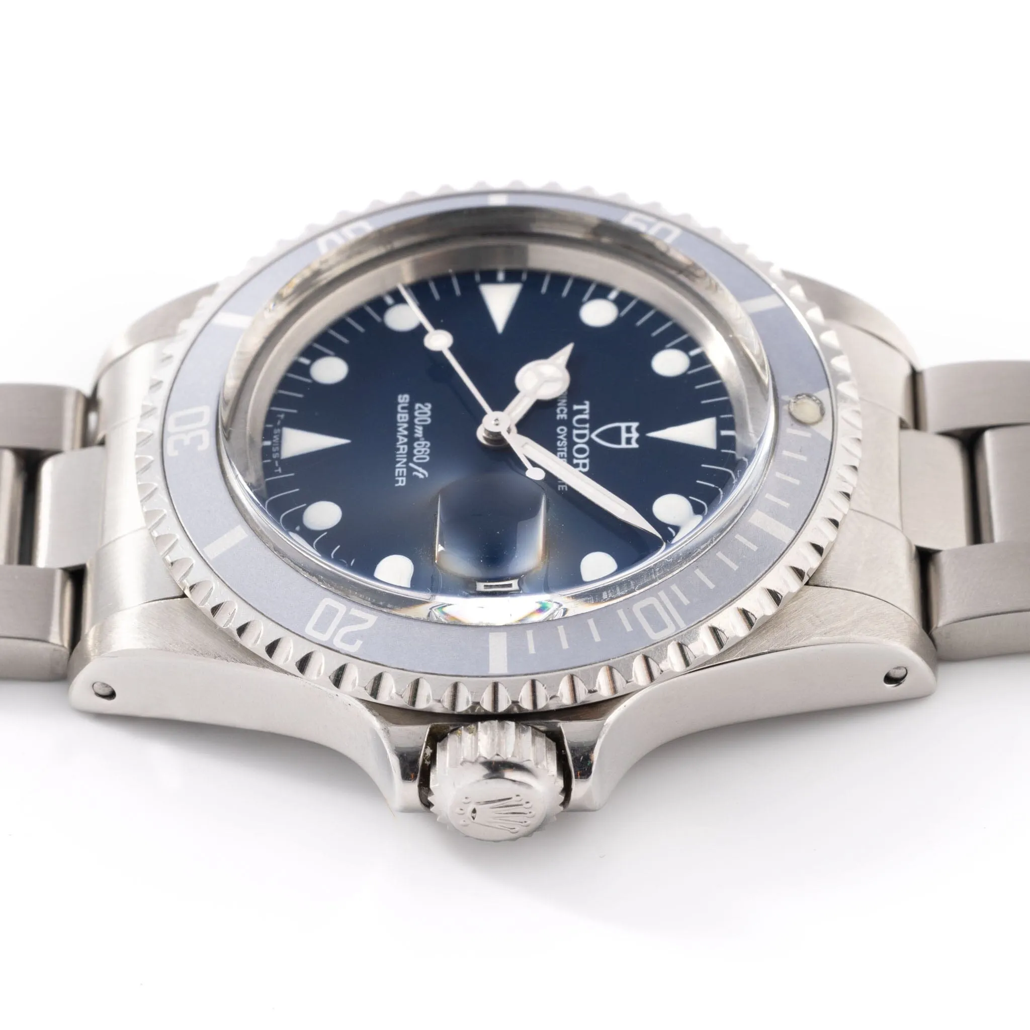 Tudor Submariner Date Blue Dial Ghost Bezel Ref 79090