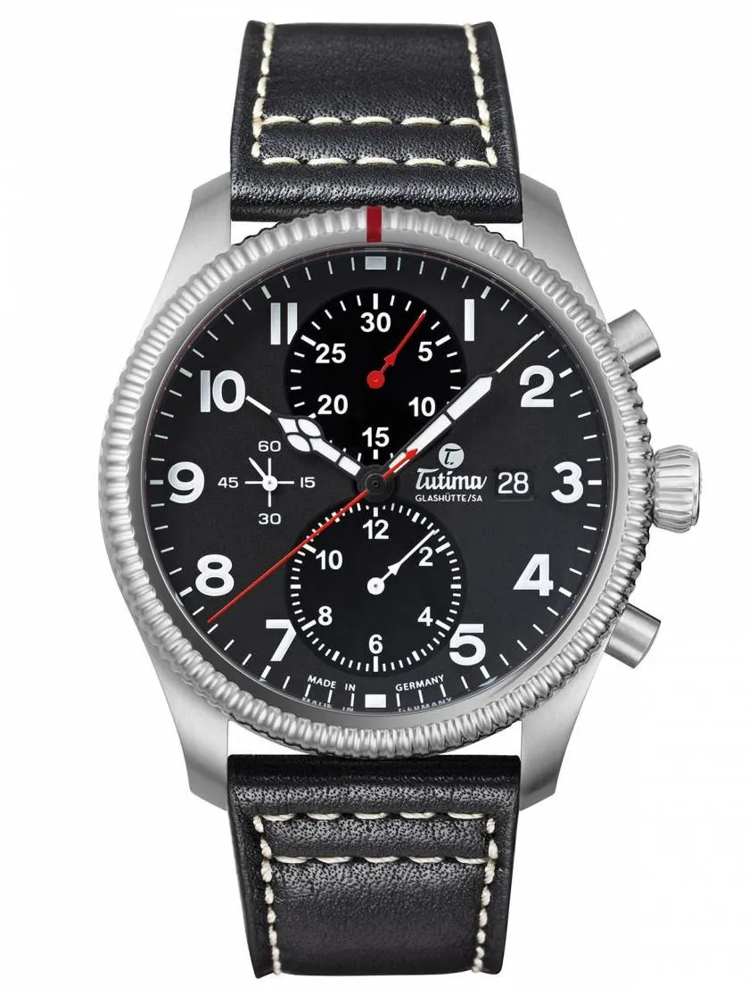 Tutima Grand Flieger Classic Chronograph Watch 6402-01