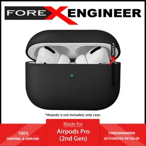 UNIQ Lino Airpods Pro 2 ( 2nd Gen ) - Silicone Case - Ash (Grey) ( Barcode: 8886463683521 )