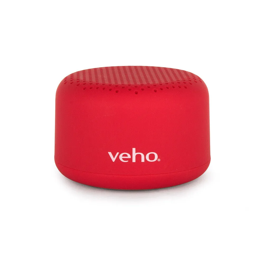 Veho M3 Wireless Bluetooth Speaker - Red