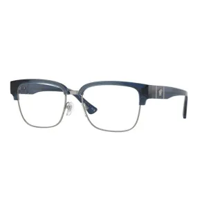 Versace Men's Blue Browline Optical Frame