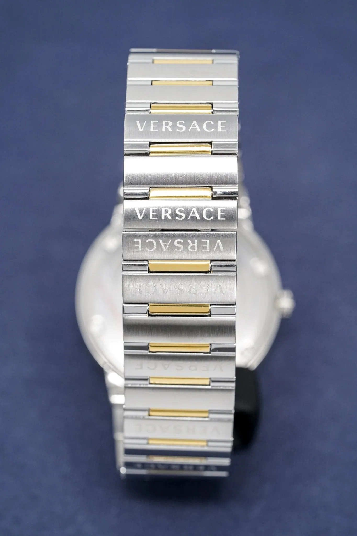 Versace Men's Watch Greca Logo Small Seconds Two-Tone VEVI00320