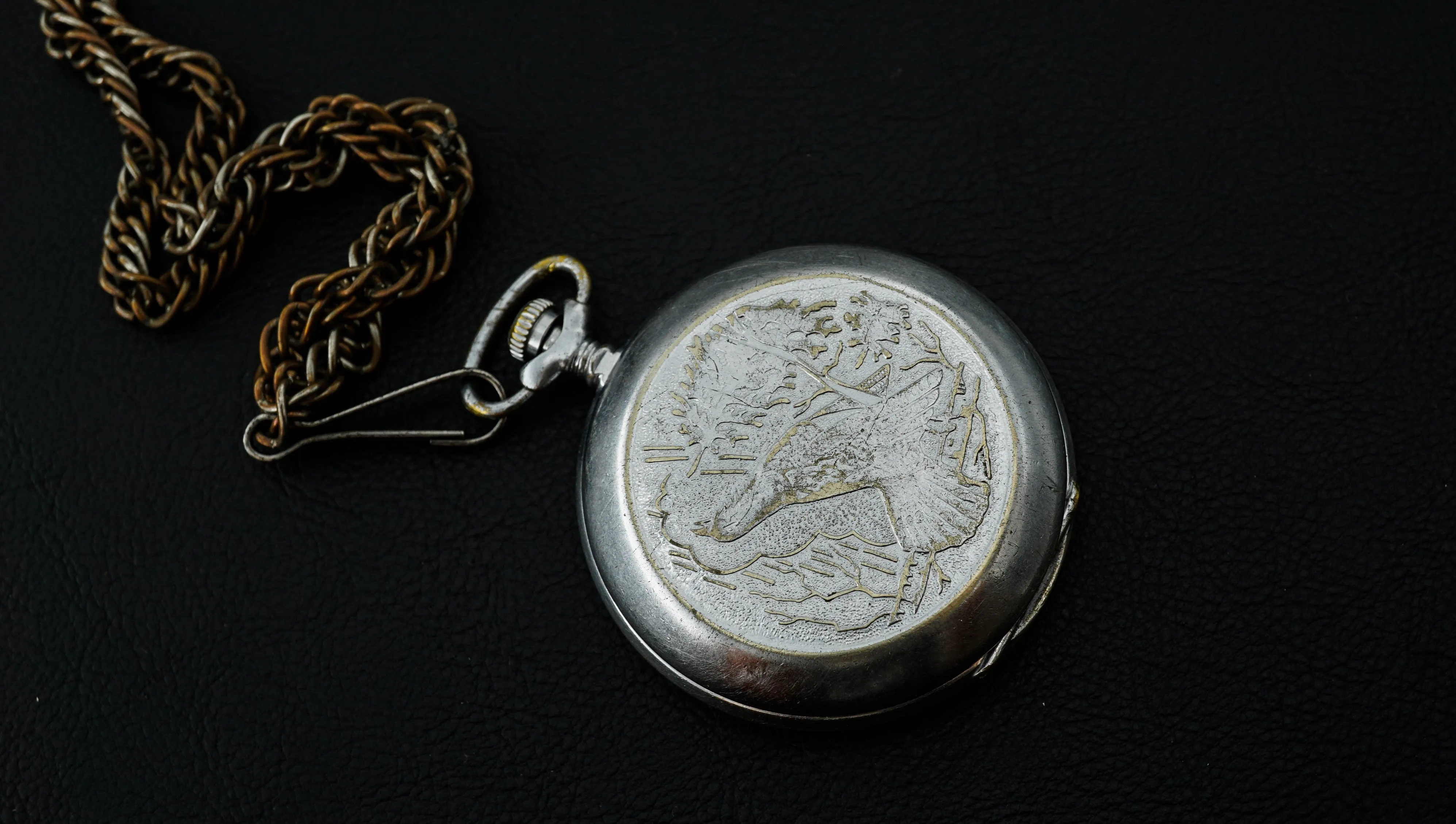 Vintage Molnija 3602 Pocket Watch