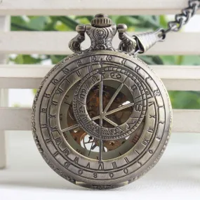 Vintage Roman Mechanical Pocket Watch