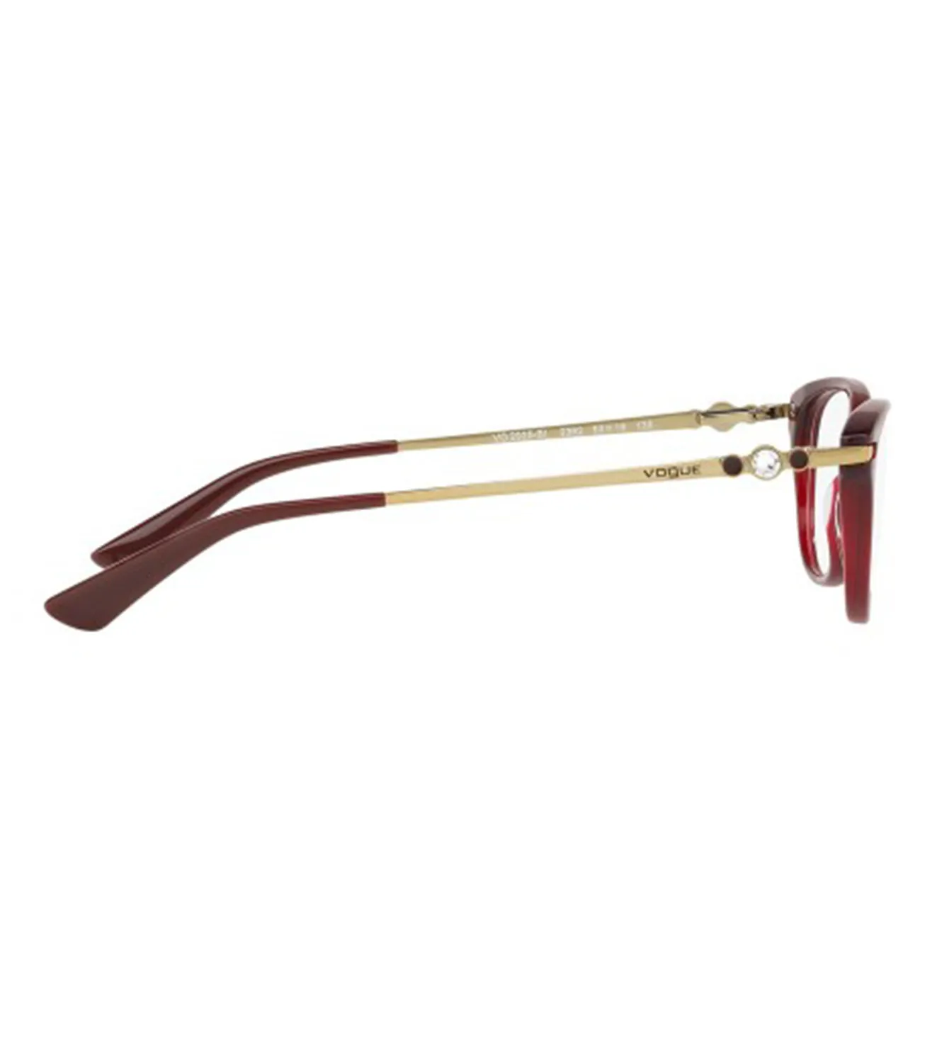 Vogue Women's Bordeaux Cat-Eye Optical Frame