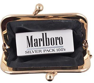 Waterproof Genuine Eel Skin Cigarette Case and Lighter Holder