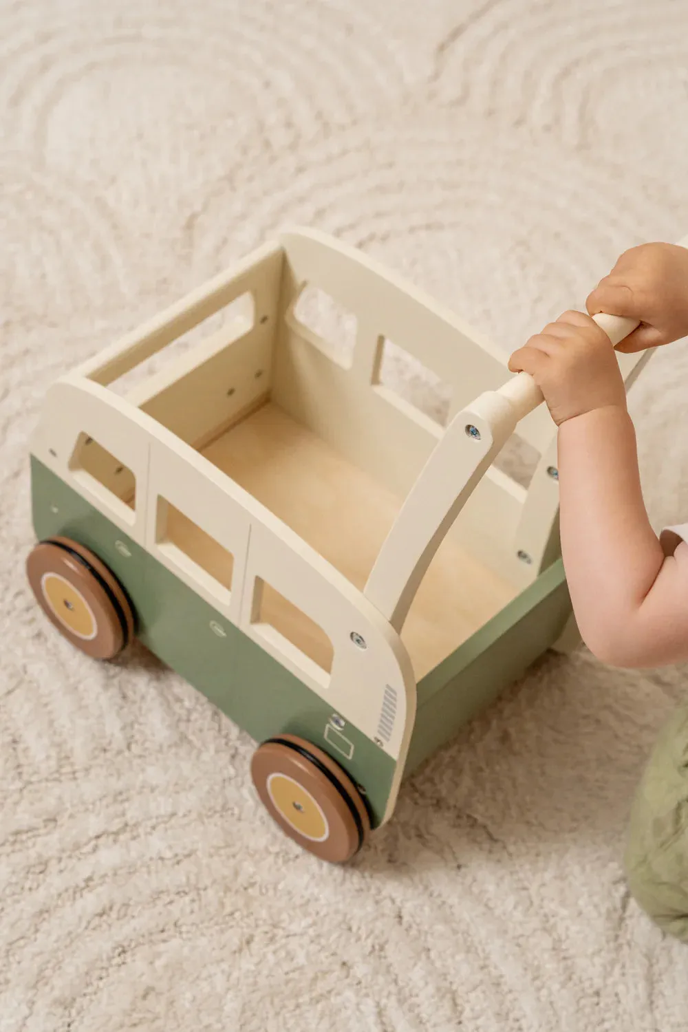 Wooden Vintage Walker Wagon