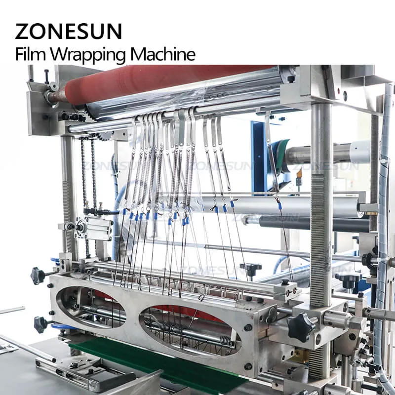 ZS-MSFM750A Automatic Cosmetics Perfume Cellphone Beauty Facial Mask Sheet Box BOPP Film Wrapping Packaging Machine